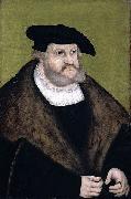 Portrait of Elector Frederick the Wise in his Old Age Lucas Cranach the Elder